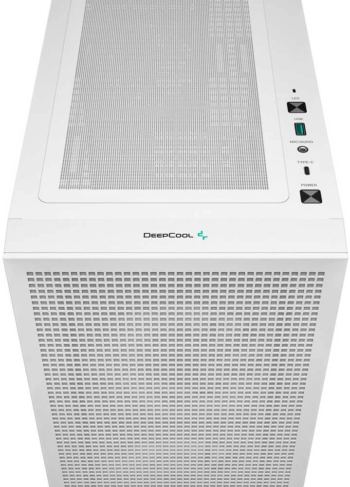 DEEPCOOL CASE MINITOWER MATX W/O PSU/CH360 WH