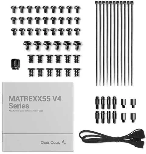 Kompiuterio korpusas Deepcool MATREXX 55 Mesh V4 C