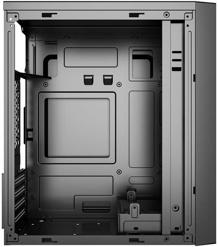 Gembird CCC-FC-K170 biuro kompiuterio korpusas Fornax K170, mATX, juodas