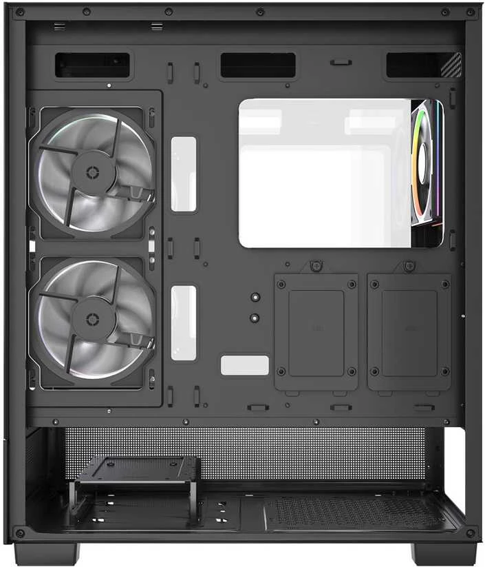 GEMBIRD žaidimų kompiuterio korpusas Fornax X550 2xUSB 3.0+ tipo C, 9x ventiliatoriai, PWM+ARGB