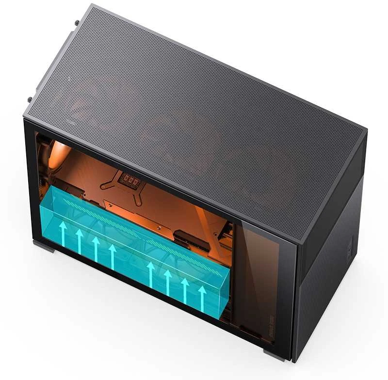 Korpusas Jonsbo D41 MESH Screen ATX, juodas