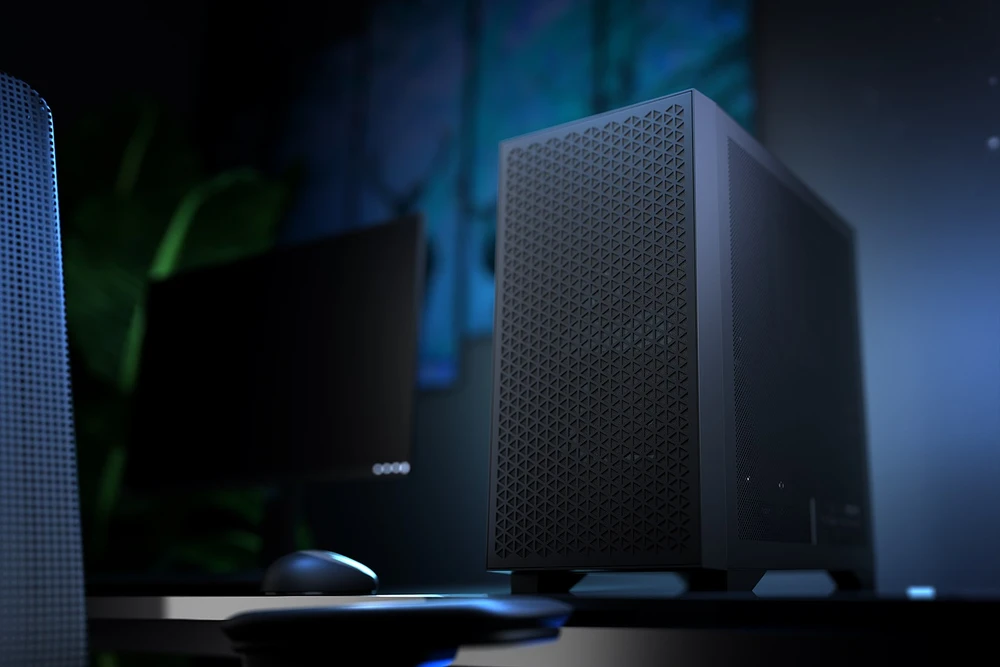 Logic DART PRO MINI USB-C PC Case Juodas