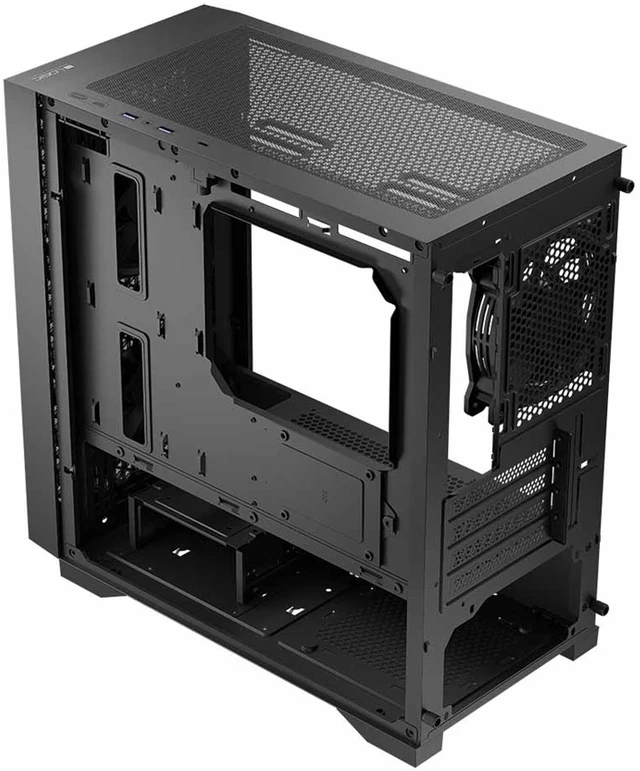 Logic DART PRO MINI USB-C PC Case Juodas