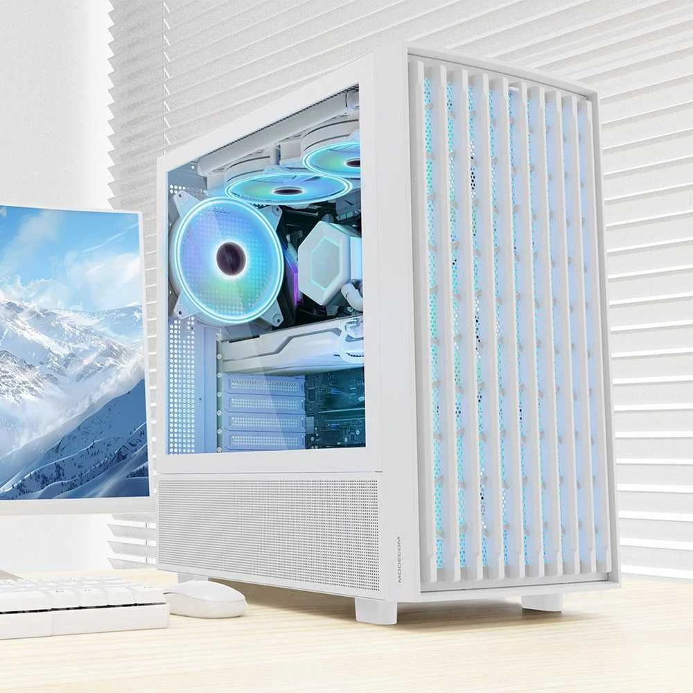 MODECOM BREEZE ARGB Flow MIDI USB 3.0 X 2 CYPE-C kompiuterio dėklas