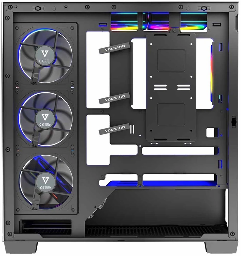 MODECOM VOLCANO STELLAR ARGB MIDI 8F Juodas
