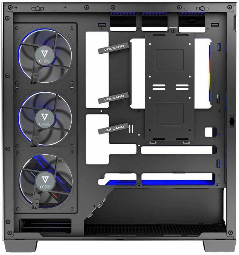 Modecom Volcano Stellar ARGB 5F juoda