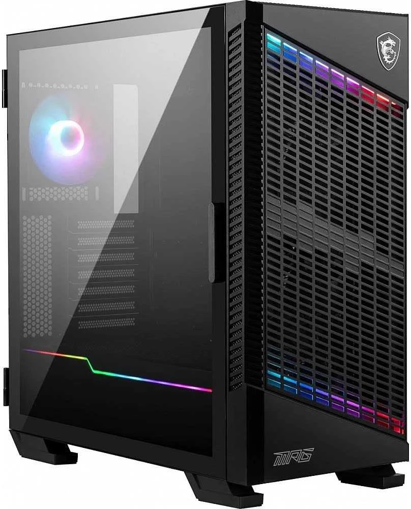 MSI | PC Case | MPG VELOX 100P AIRFLOW | Side window | Mid-Tower | ATX | Juodas