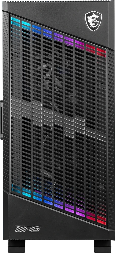 MSI | PC Case | MPG VELOX 100P AIRFLOW | Side window | Mid-Tower | ATX | Juodas
