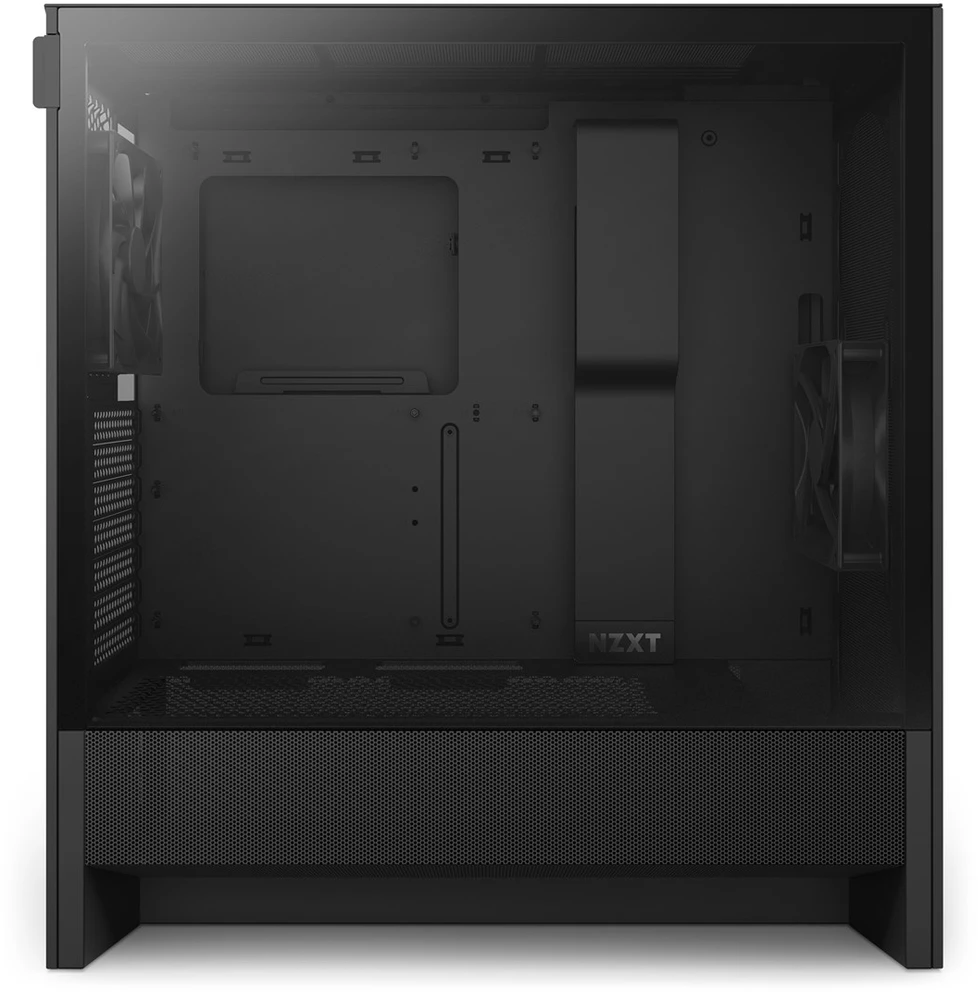 NZXT PC korpusas H5 Flow midi tower 2024 juodas langas