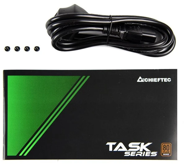 Kompiuterio maitinimo šaltinis - Chieftec Task TPS-700S 700W 80 PLUS Bronza ATX Juodas