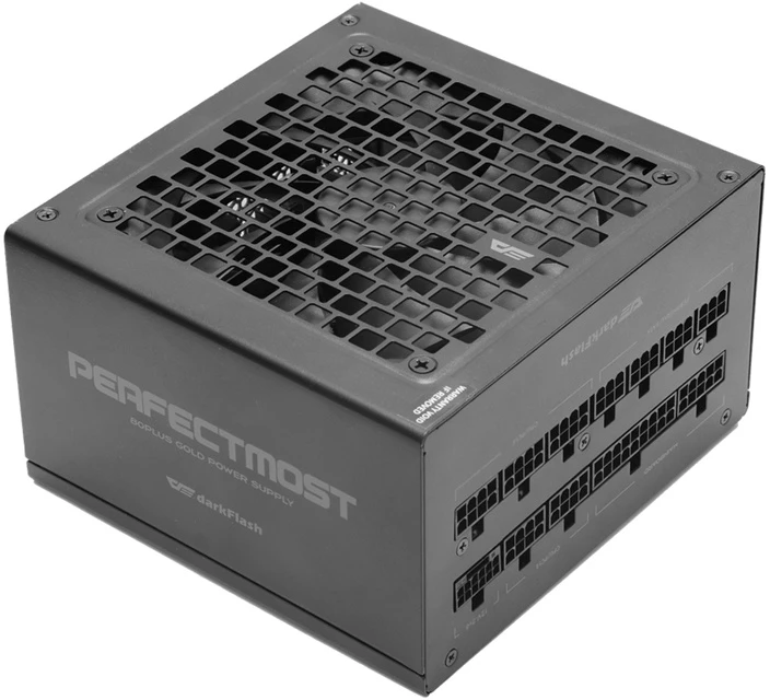 „DarkFlash PMT1050“ kompiuterio maitinimo šaltinis (juodas)