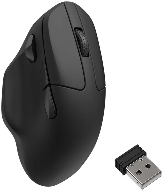 Keychron M7 Wireless Juodas (Juoda) Belaidė Žaidimų Pelė