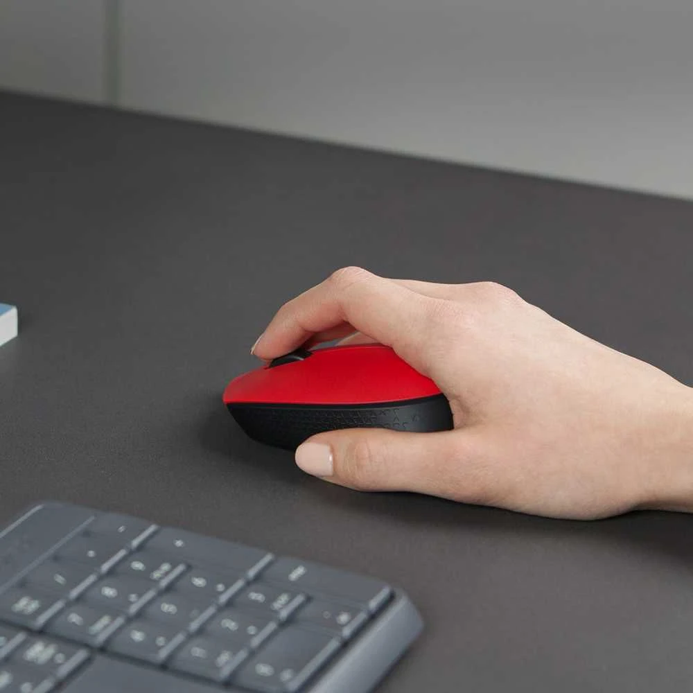 Pelė Logitech M171, raudona (910-004641)