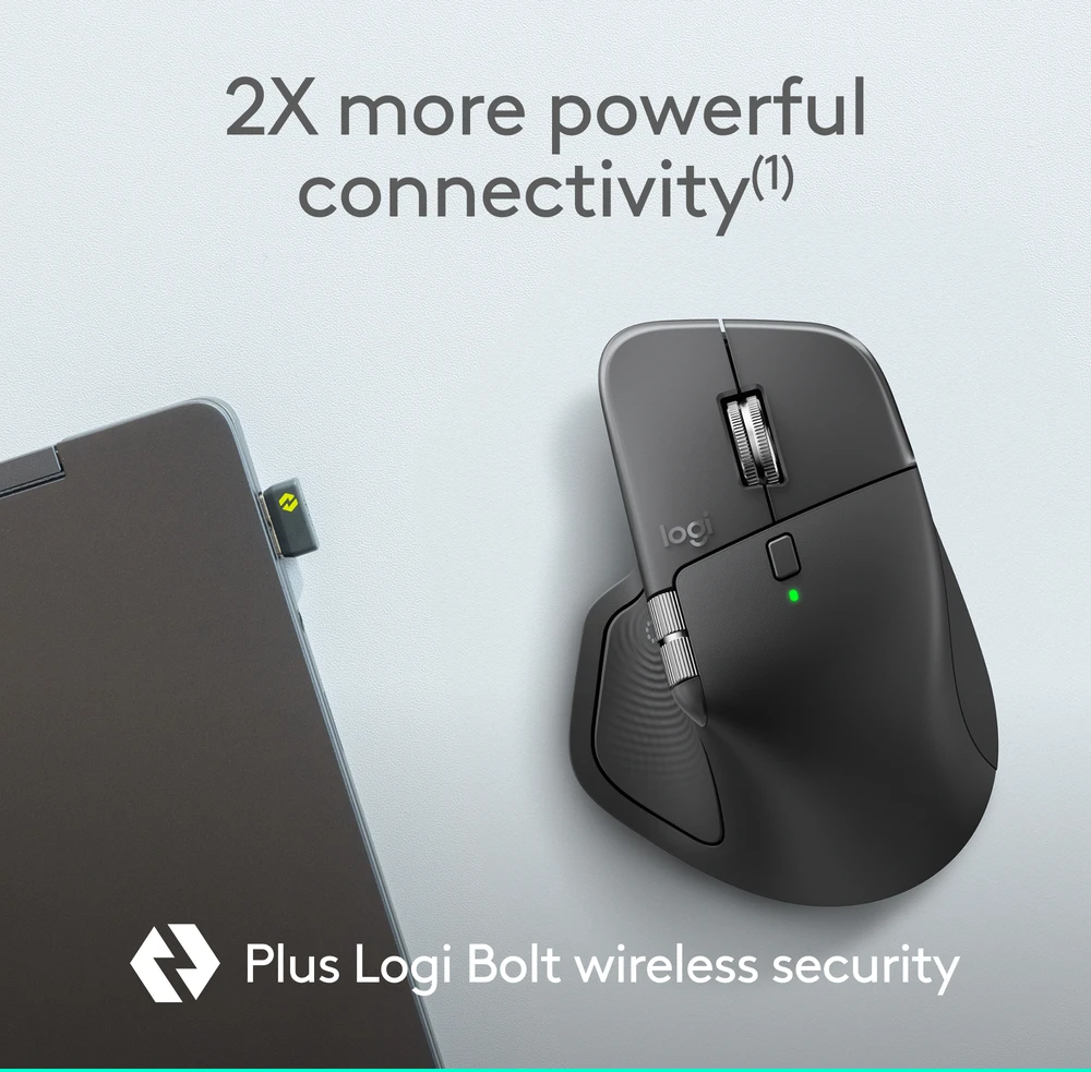 Pelė Logitech MX Master 4 verslui - Graphite