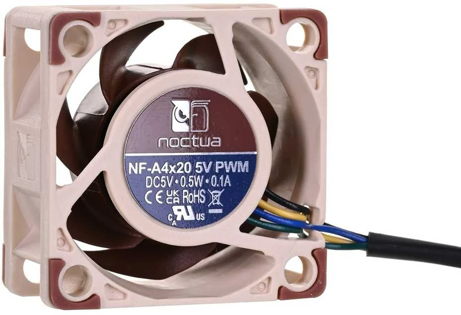 Noctua NF-A4X20 5V PWM computer cooling component Kompiuterio dėklas Fan 4 cm