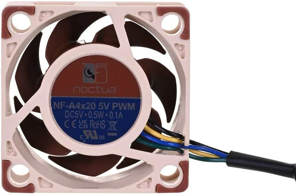 Noctua NF-A4X20 5V PWM computer cooling component Kompiuterio dėklas Fan 4 cm