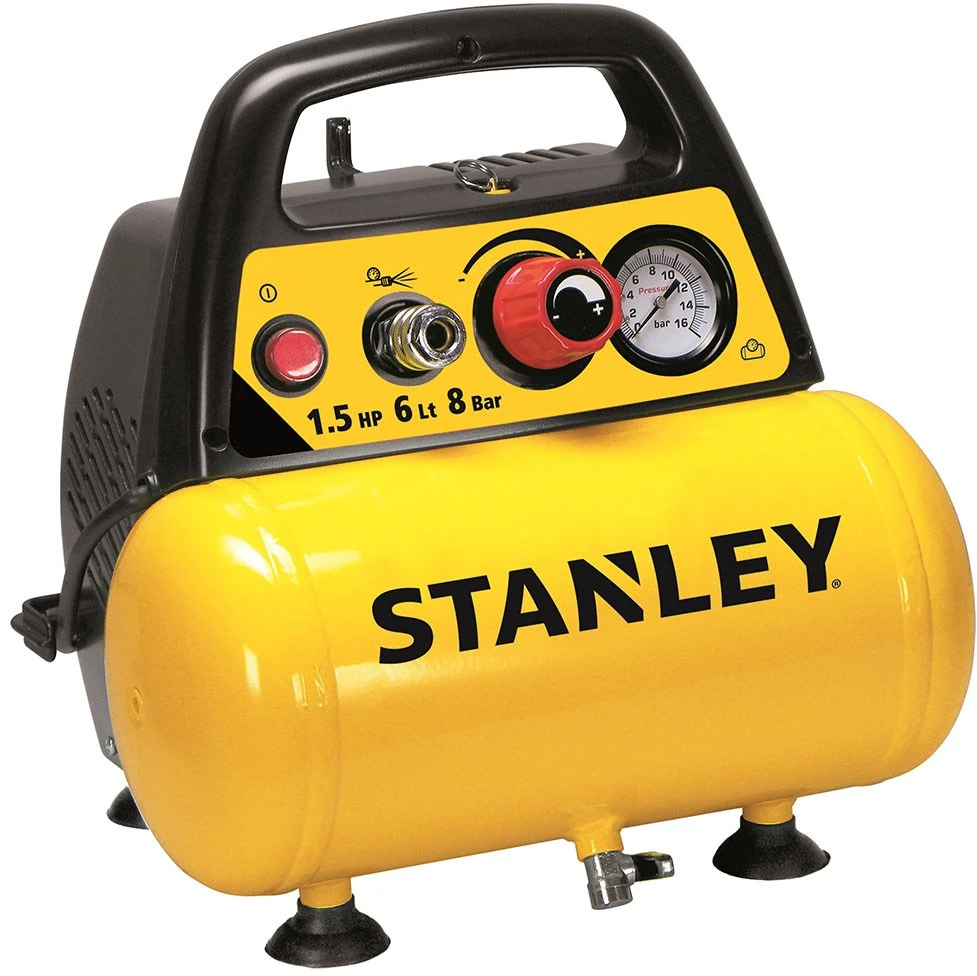 Kompresorius Stanley DN 200/8/6 + 6 priedai