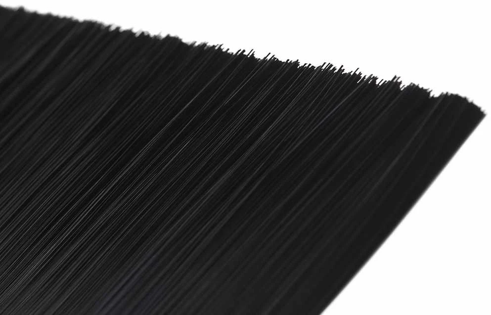 LANBERG AK-1102-B cable entry brush panel 19 juodas