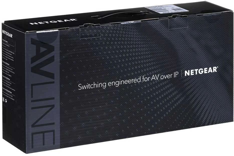 Šakotuvas NETGEAR AV Line M4250-16XF 16x1G/10G Fiber SFP+ valdomas jungiklis