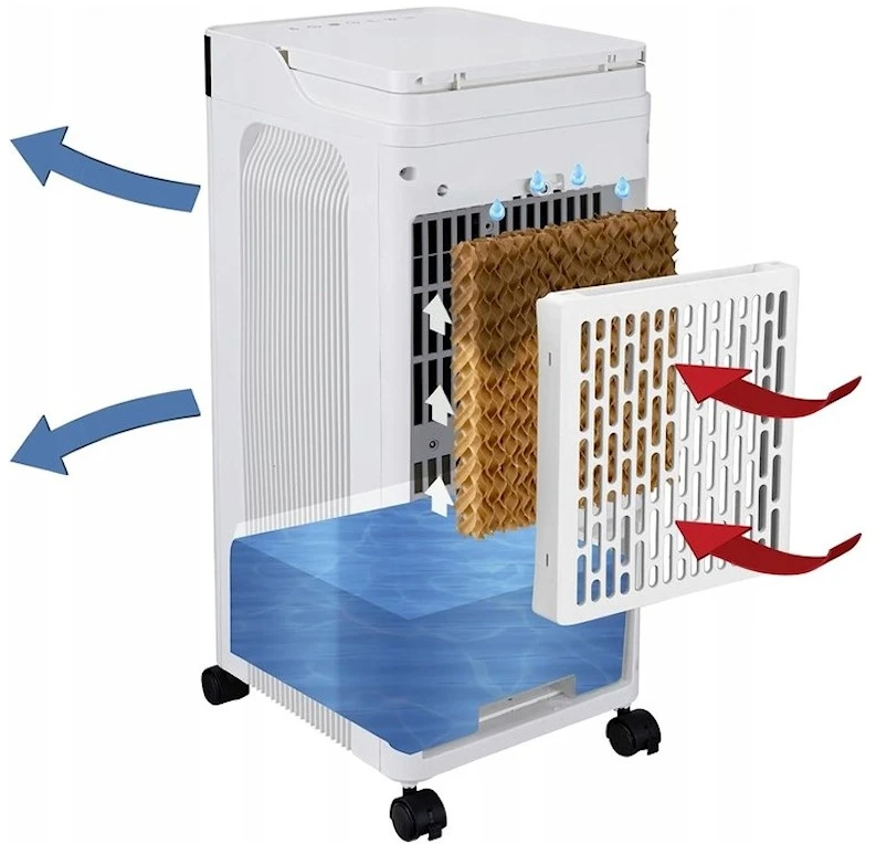 HONEYWELL Portable Air Cooler CS077XE, Baltas