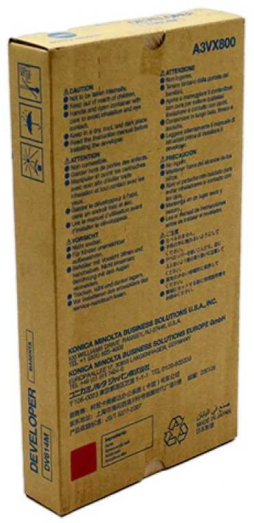 Konica Minolta Spausdintuvo Priedas - KonicaMinolta Developer DV-614 A3VX800 Magenta