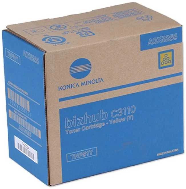 Konica Minolta Minolta TNP51Y kasetė, geltona
