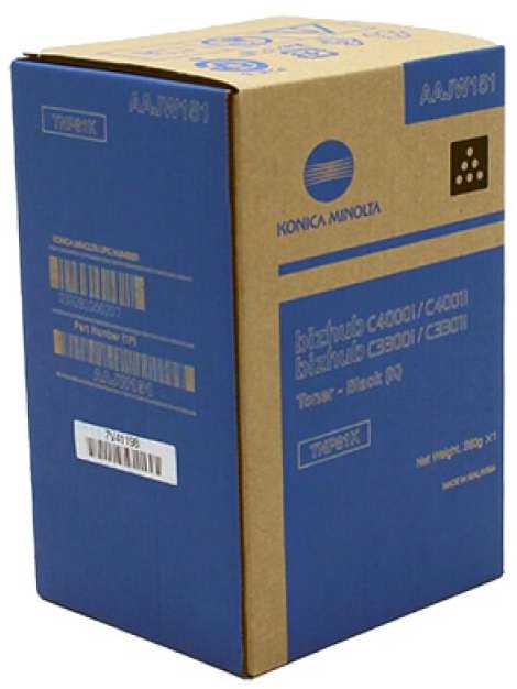 Konica Minolta Tonerio Kasetė - KonicaMinolta TNP-81 Juoda 9750-23700 puslapių
