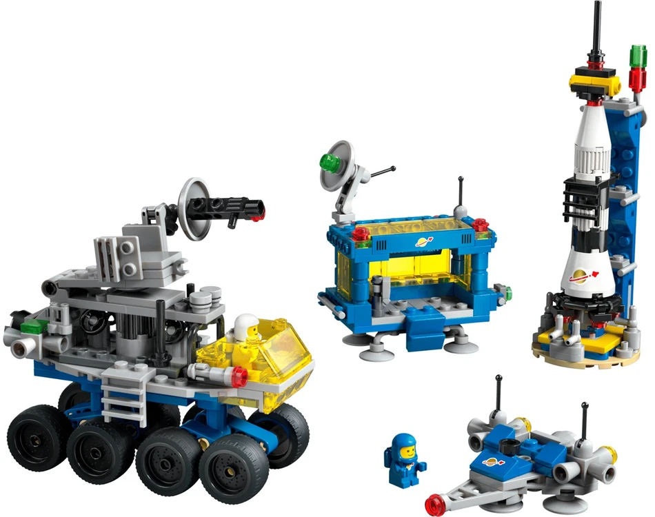 Konstravimo Rinkinys - LEGO Micro Rocket Launchpad, 325 Dalių, 150 Mm 40712