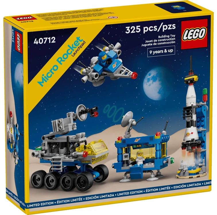 Konstravimo Rinkinys - LEGO Micro Rocket Launchpad, 325 Dalių, 150 Mm 40712