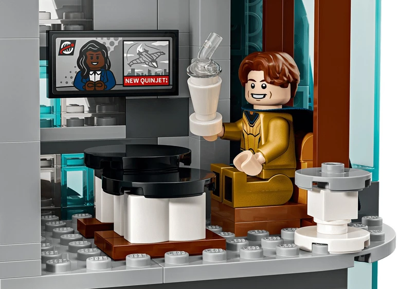 Konstravimo Žaislas - LEGO Marvel 76352 Avengers: Doomsday New Avengers Tower, 954 Dalys, 6 Minifigūrėlės, 34 × 17 × 8 cm