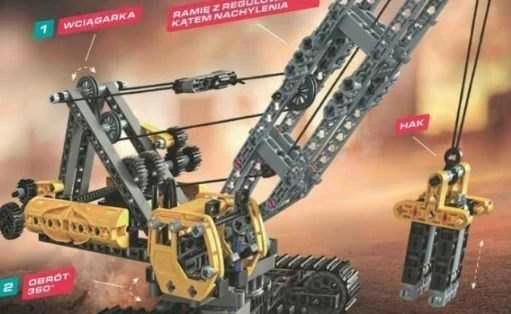 Clementoni mokslinė pramoga – mechanikos laboratorija: kranas