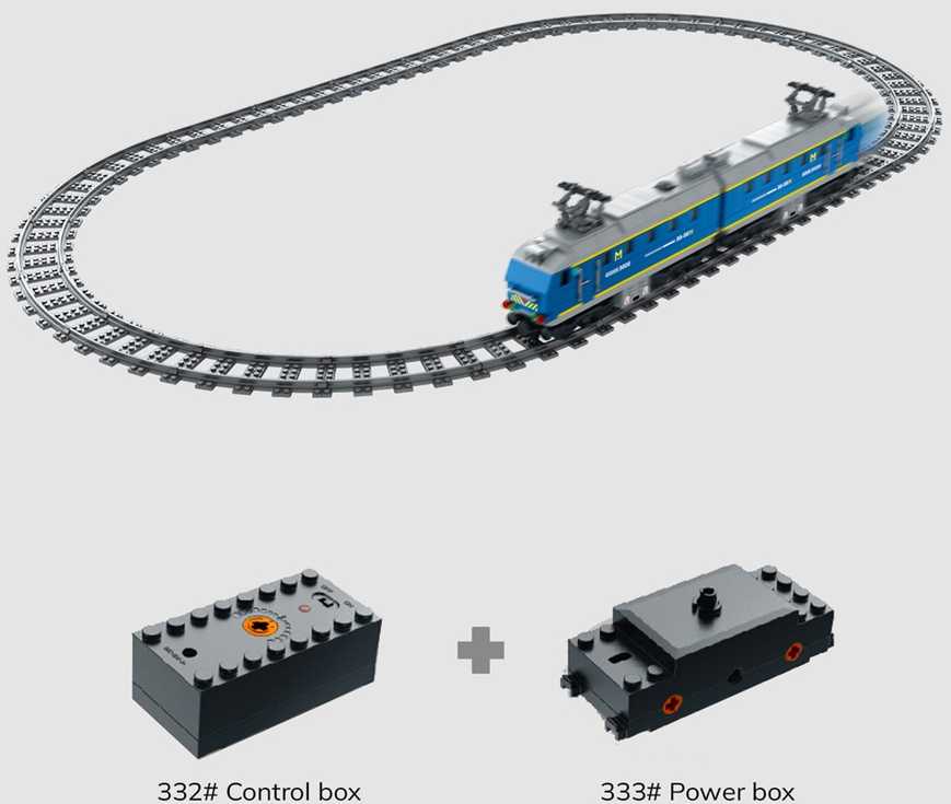 IM MASTER iM.Master RC keleivinio traukinio USB kaladėlės, 623 dalys