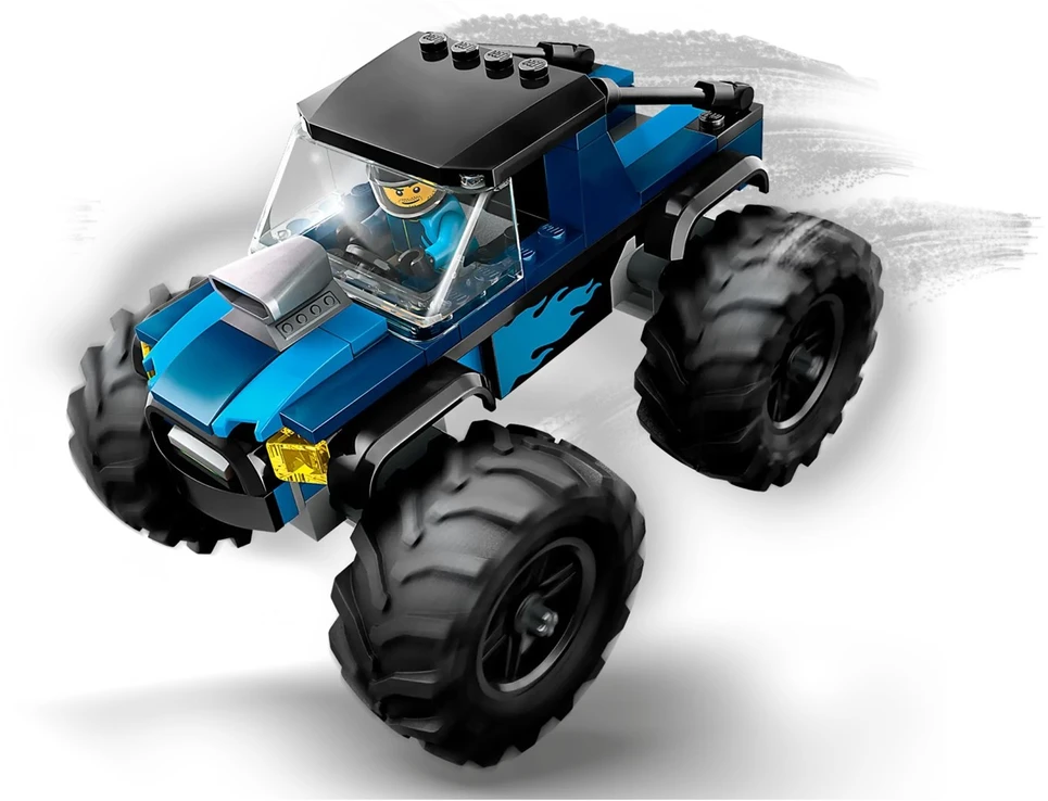 Konstruktorius - LEGO® City Mėlynas Monstrinis Sunkvežimis