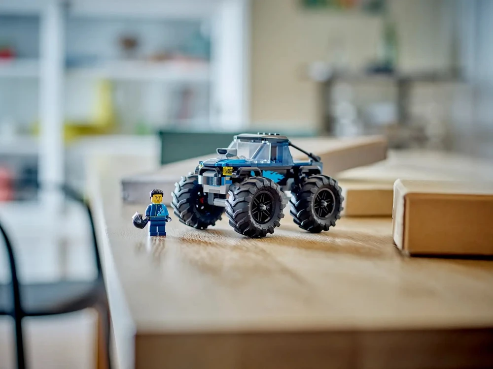Konstruktorius - LEGO® City Mėlynas Monstrinis Sunkvežimis