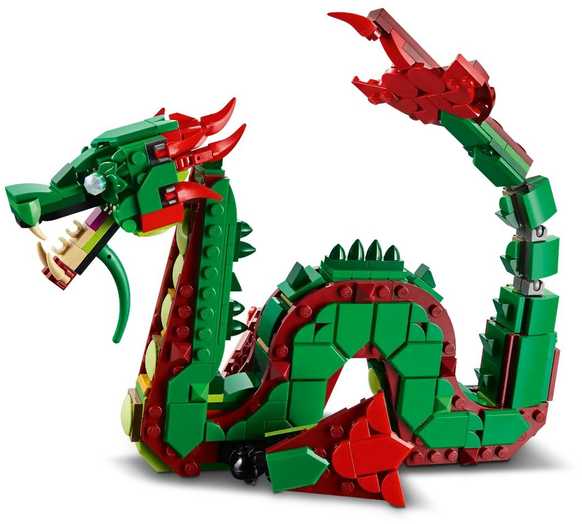 LEGO® Creator 3in1 Viduramžių drakonas (31161)