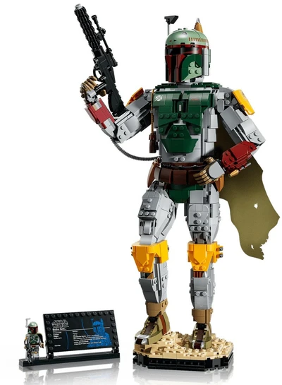 Konstruktorius - LEGO Star Wars 75455 Boba Fett 1544 vnt 410 mm aukščio