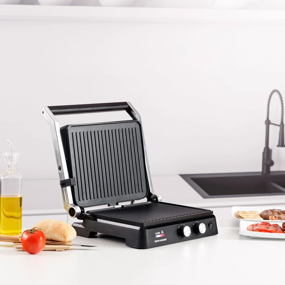 Kontaktinis grilis - Taurus Bistro Gourmet 2 viename, 2 600 W