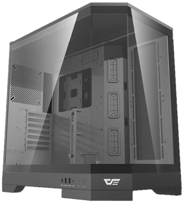 Darkflash DQX90 kompiuterio dėklas (juodas)