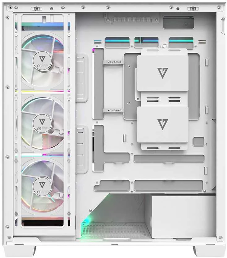 MODECOM VOLCANO STELLAR PLUS ARGB MIDI 8F Baltas