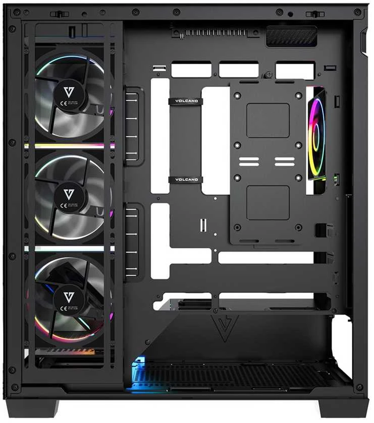 MODECOM VOLCANO STELLAR PLUS ARGB MIDI 5F Juodas