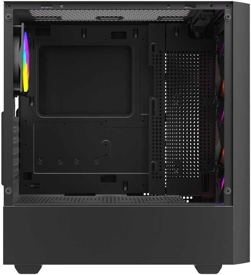 Savio Noctis Flow RGB Cube Juodas
