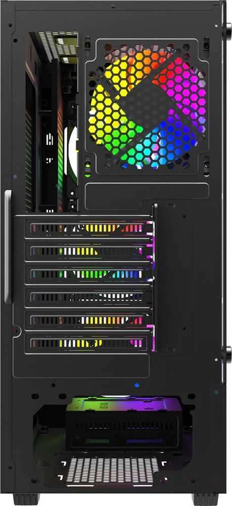 Savio Noctis Glass RGB Cube Juodas
