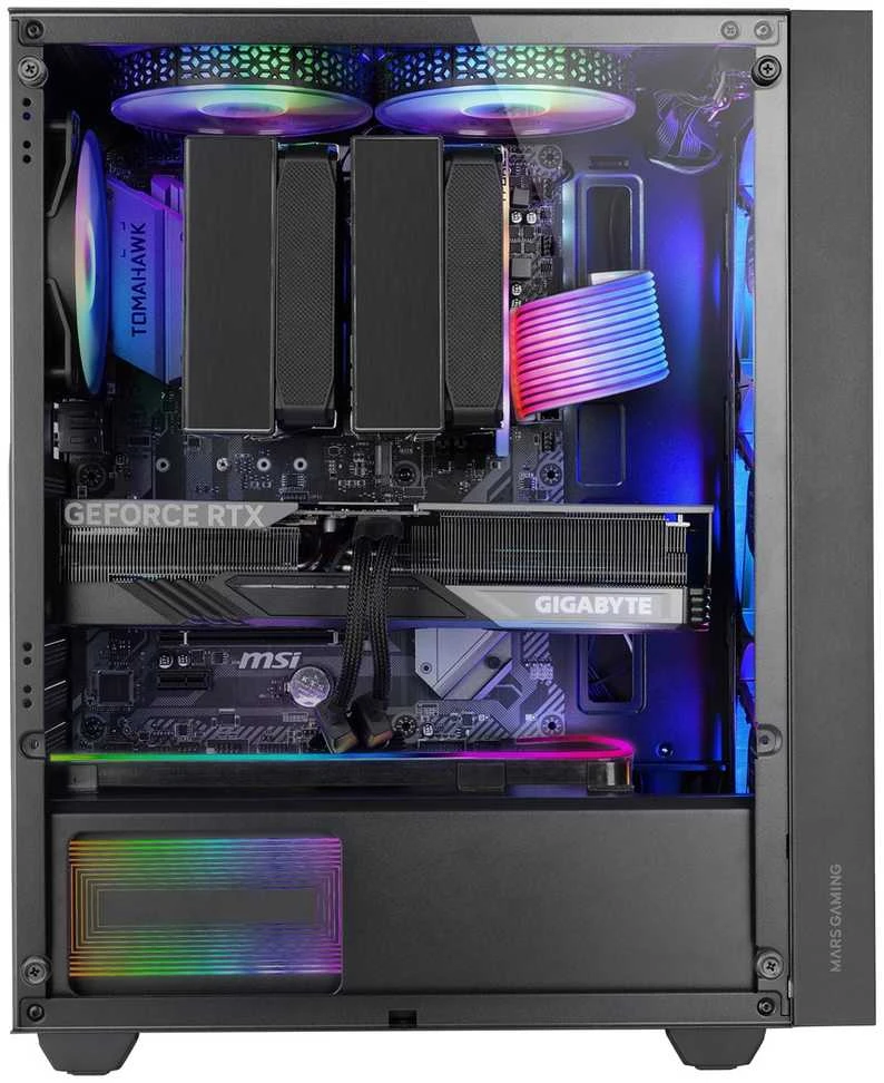 TACENS MARS MC-AIR 4x120mm FRGB ATX - korpusas