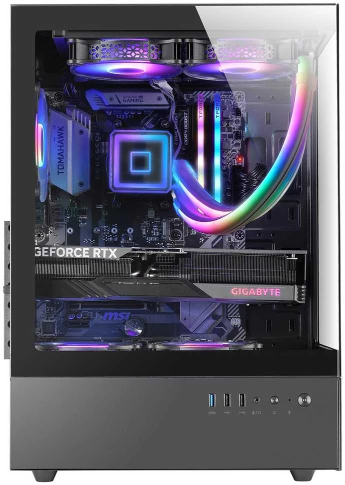 TACENS MARS MC-XO 1x120mm FRGB ATX - korpusas