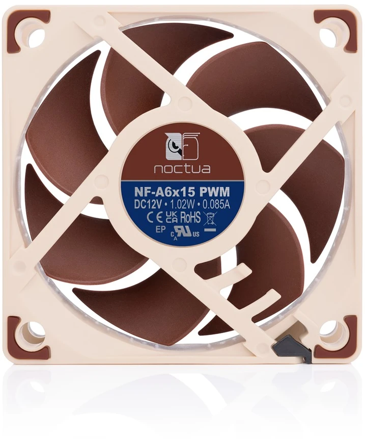 Noctua NF-A6x15 FLX Slim 60x15mm premium fan