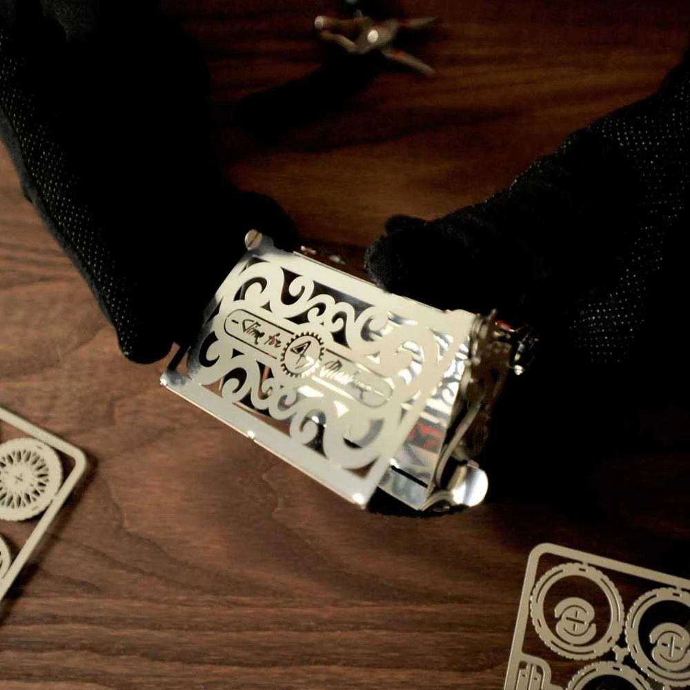 Time For Machine Perfecto Card Case - metalinio konstruktoriaus komplektas