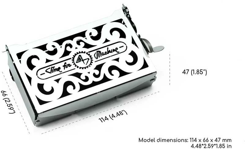 Time For Machine Perfecto Card Case - metalinio konstruktoriaus komplektas