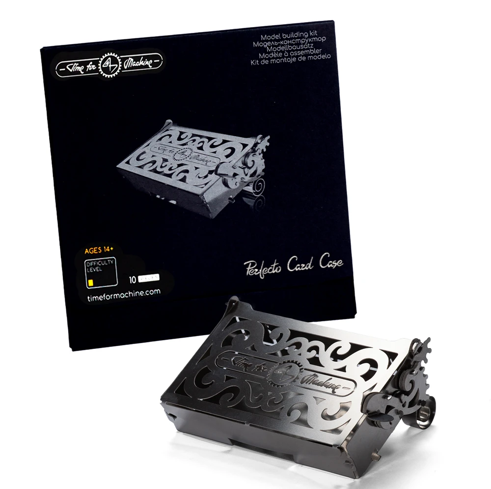 Time For Machine Perfecto Card Case - metalinio konstruktoriaus komplektas