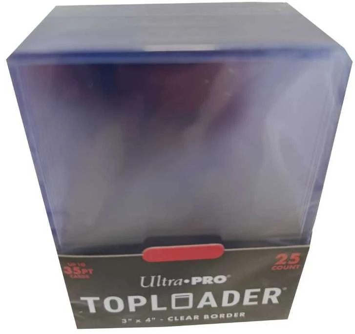 Ultra Pro UP - Toploader - 3" x 4" Clear Regular (25 vnt)
