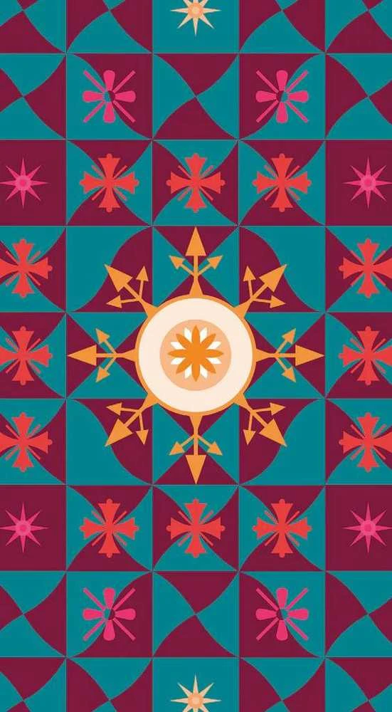 Kortu Rinkinys - Lo Scarabeo Kaleidoskopinis Tarot 78 Kortos 12.5x7.5x4.5 cm